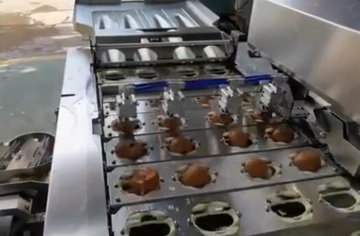 敲蛋機-四排敲蛋機-蛋清蛋黃分離器